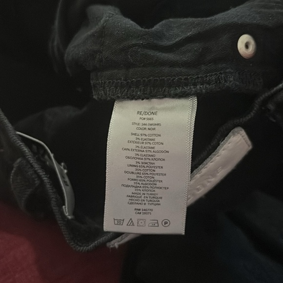 RE/DONE Black  Jeans - Picture 10 of 10